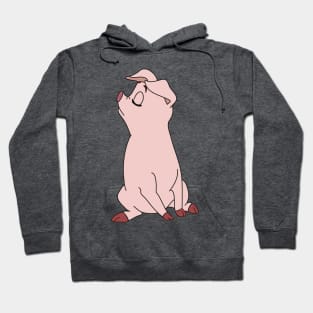 Hen Wen, Psychic Pig from the Black Cauldron, Sassy Hoodie